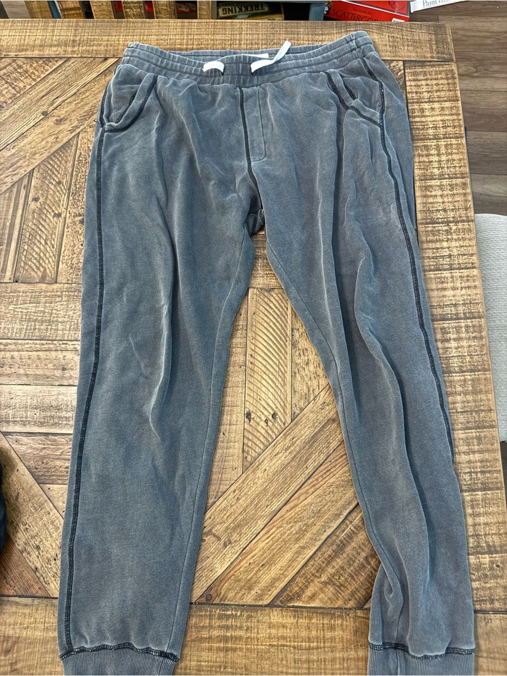 Marine Layer Slate Gray Men's Jogger Sweatpants